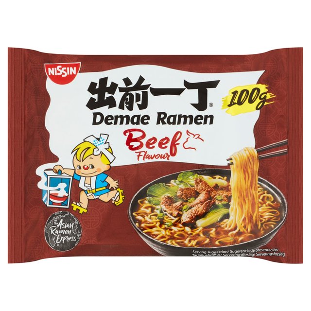 Nissin Demae Ramen Beef Noodles   100g