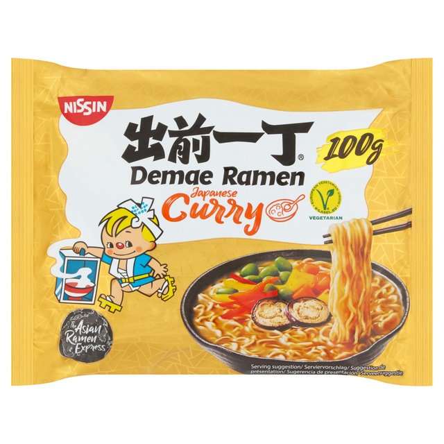 Nissin Demae Ramen Japanese Curry Noodles   100g