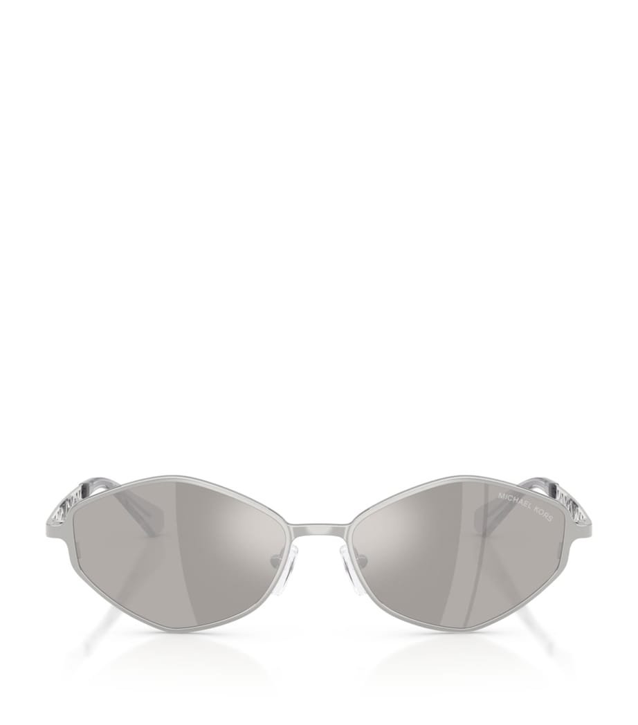 Michael Kors Gold Coast unregelmäßige Sonnenbrille - Britisches Produkt