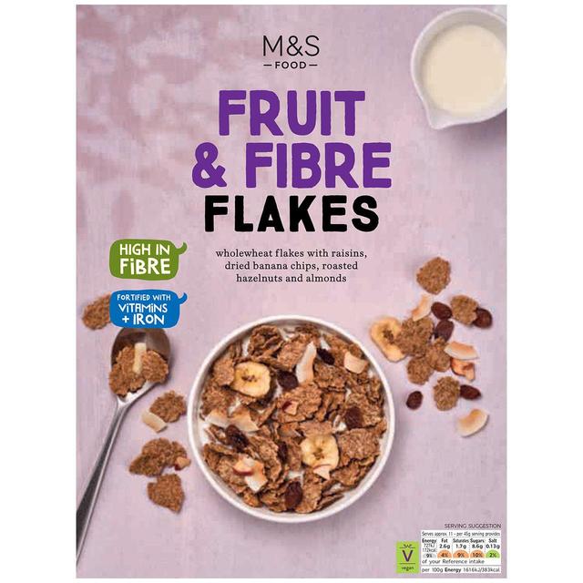 M&S Fruit & Fibre Flakes   500g GOODS M&S   