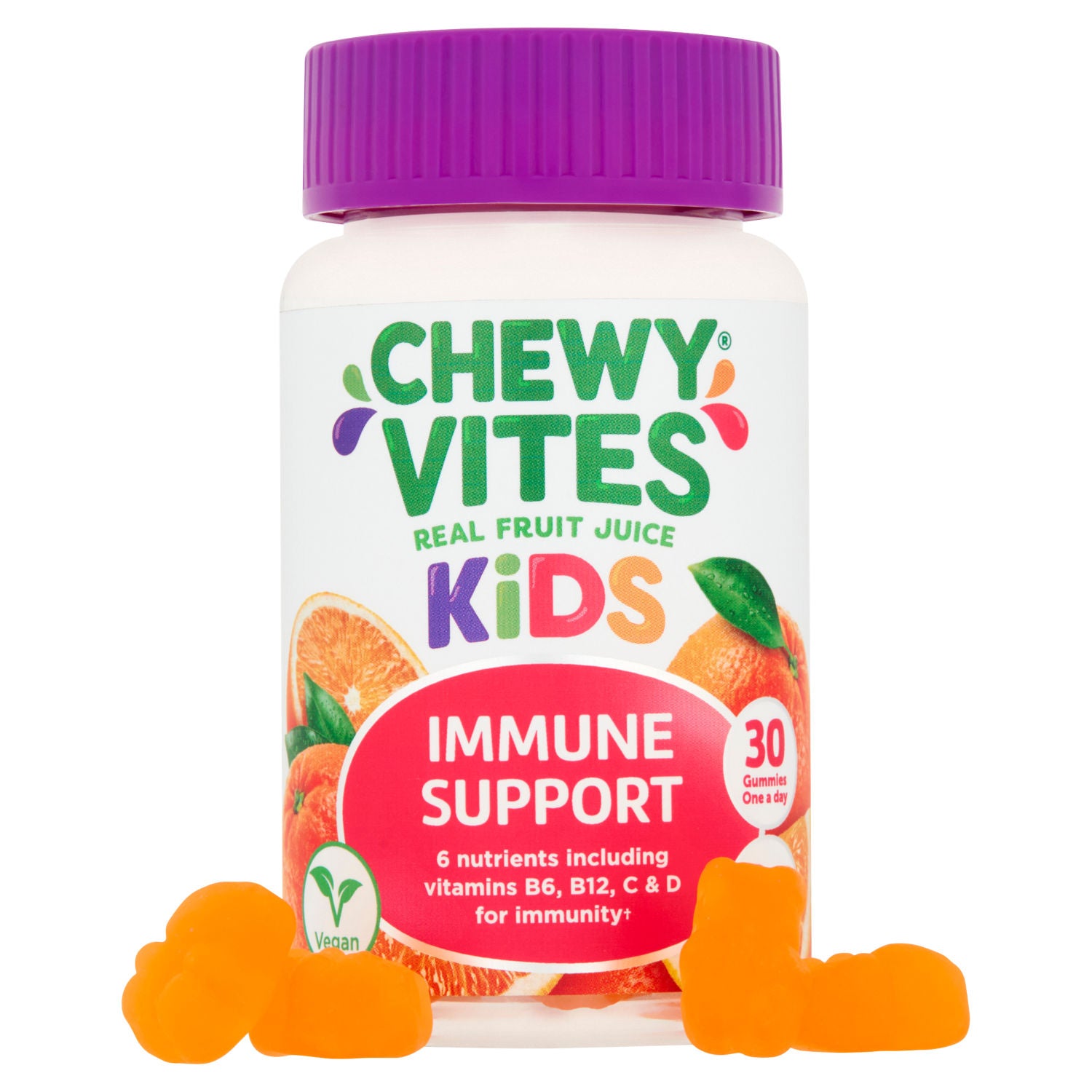 Chewy Vites Kids Immune Support Gummies 30 count - British product