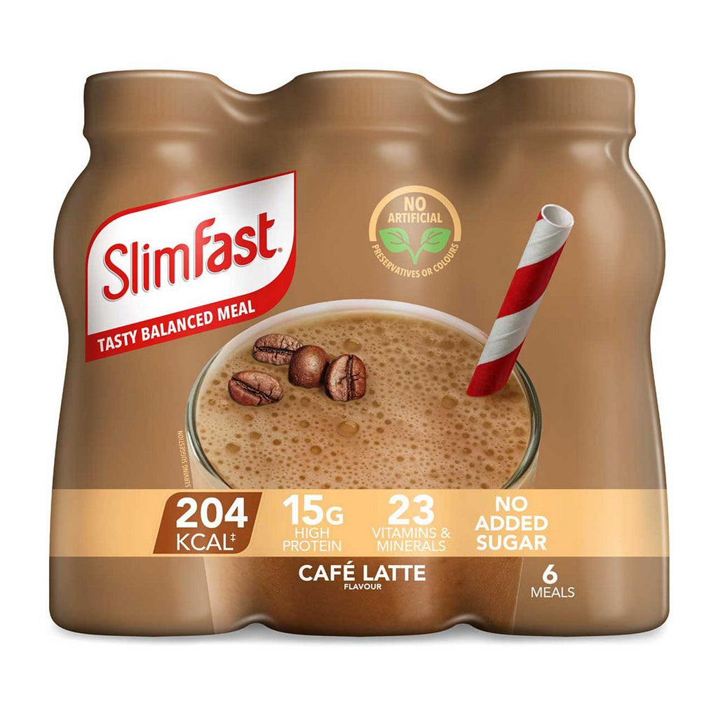 Slimfast Café Latte Milkshake bundle - 18 shakes