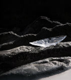 Lalique crystal Silex bowl 65cm, UK version