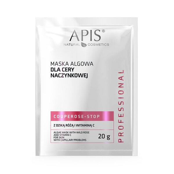 Masque aux algues APIS pour peaux vascularisées 20 g - Produit britannique