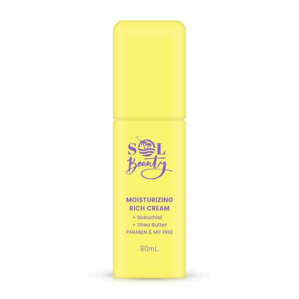 Sol Beauty moisturising rich face cream 80ml, imported from the UK