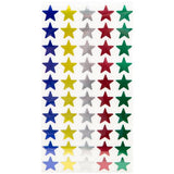 Sainsbury's Home foil stars assorted colours 500pk - British product