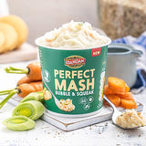 Idahoan Bubble & Squeak instant mash pot 55g, imported from the UK