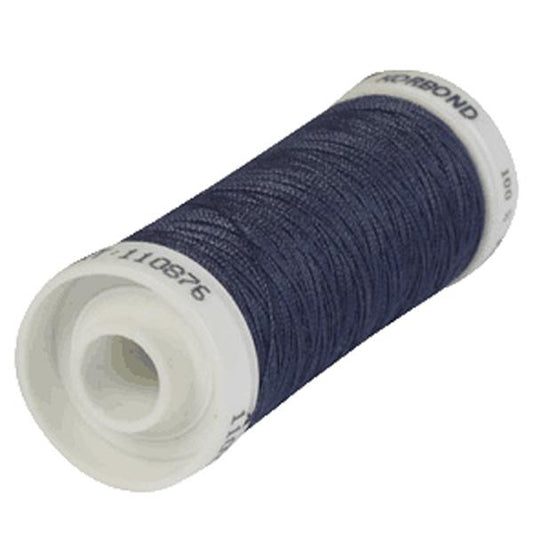 Korbond Navy Blue Polyester Thread 100m GOODS Sainsburys   