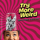 Dr Pepper Zero Sugar Cola 24 x 330ml - British product