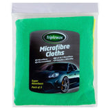 Triplewax microfibre cloths pack of 3 (British brand)