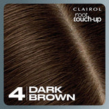 Clairol permanent root touch-up dye Dark Brown 4, imported from the UK
