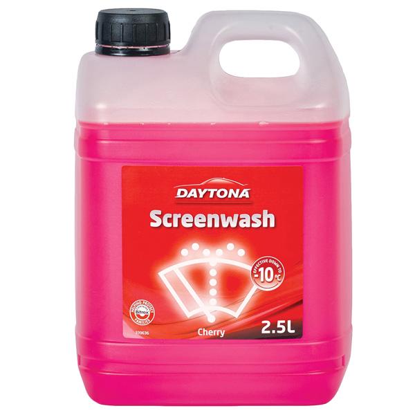 Daytona cherry screenwash concentrated 2.5L - British product
