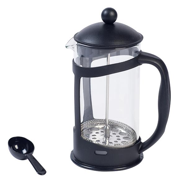 Habitat plastic cafetiere black 12 cup (British brand)