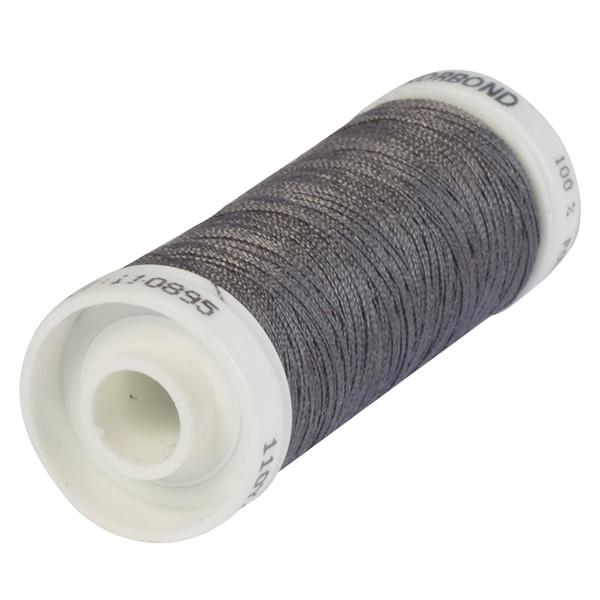 Korbond polyester thread steel grey 100m (British brand)