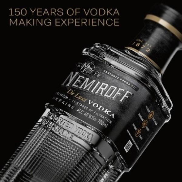 Nemiroff De Luxe Vodka 70cl (British brand)