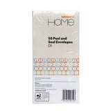 Sainsbury's peel and seal envelopes DL 50 pack (British brand)