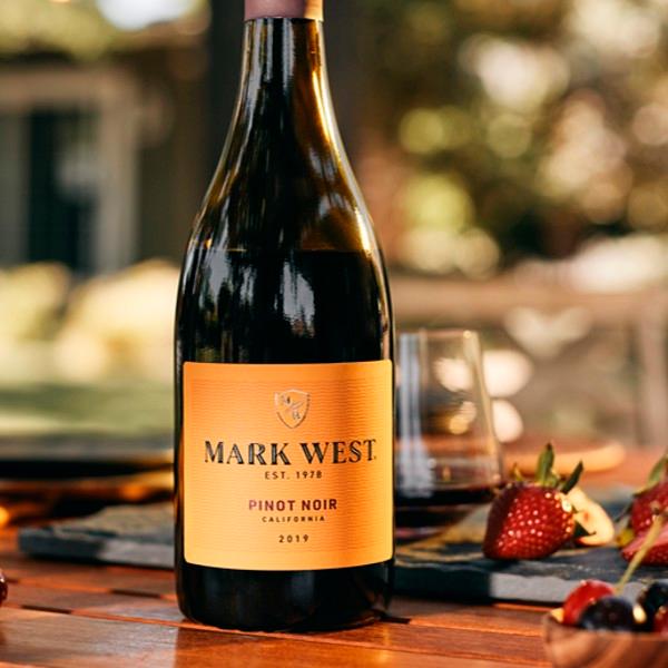 Mark West Pinot Noir red wine 75cl, UK version