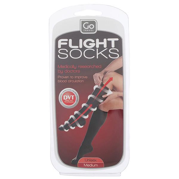Go-Travel flight support socks medium - British product