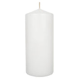 Habitat Extra Large Pillar Unscented Candle - White GOODS Sainsburys   