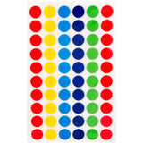 Sainsbury's self adhesive dots assorted colours 300pk - British product