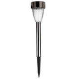 Sainsbury's Home fluted rounded gun metal solar marker, UK version