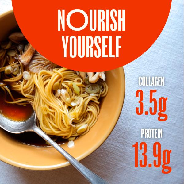 Borough Broth grass fed organic beef bone broth 324g (British brand)