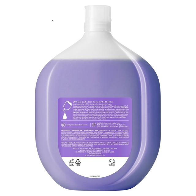 Method Lavender Hand Soap Refill   1L