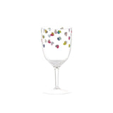 Beau & Elliot Confetti Acrylic Wine Glass GOODS M&S   