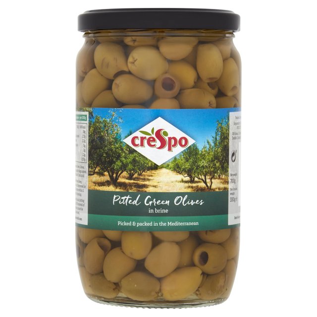 Crespo Pitted Green Olives   700g GOODS M&S   