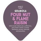 M&S 4 Nut & Flame Raisin Granola Pot   70g GOODS M&S   