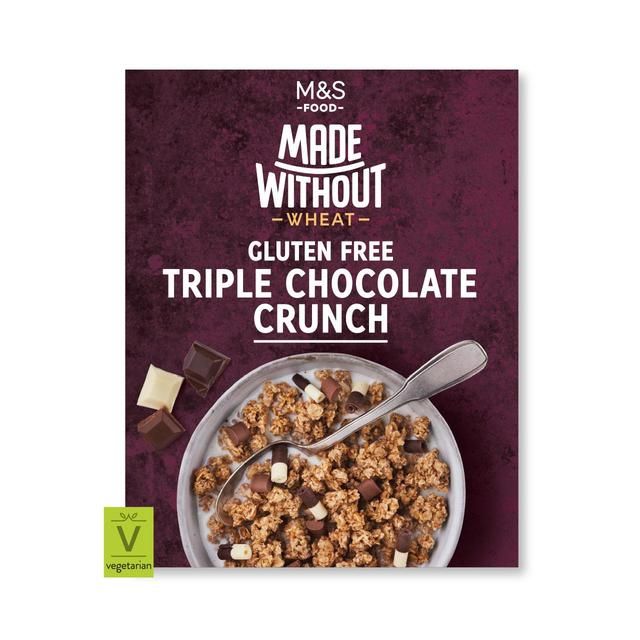 M&S Made Without Triple Chocolate Crunch   360g