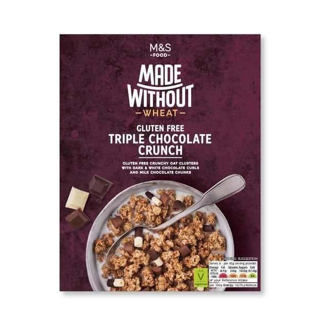 M&S Made Without Triple Chocolate Crunch   360g