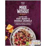 M&S Made Without Very Berry & Orange Granola   360g GOODS M&S   