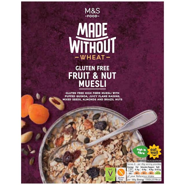 M&S Made Without Fruit & Nut Muesli   360g GOODS M&S   