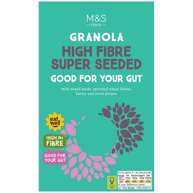 M&S High Fibre Super Seeded Granola   400g GOODS M&S   