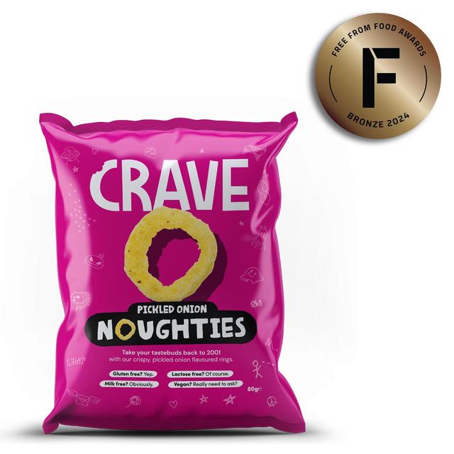 Crave Pickled Onion Noughties   80g GOODS M&S   