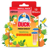 Duck Toilet Fresh Discs Duo Refills Tropical Summer   2 x 36ml GOODS M&S   