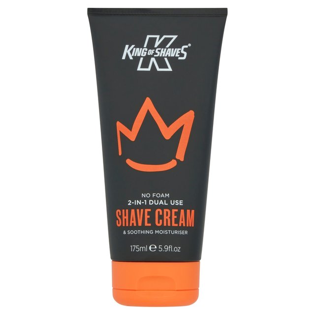 King of Shaves Dual-Use Shave Cream & Daily Moisturiser   175ml GOODS M&S   