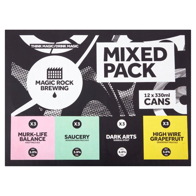 Magic Rock Mix Pack   12 x 330ml