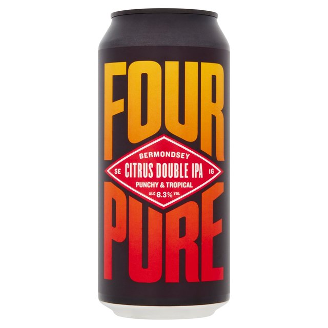 Fourpure Double Citrus IPA   440ml GOODS M&S   