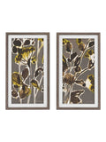 Gallery Home brown arrival framed canvas set, imported from the UK