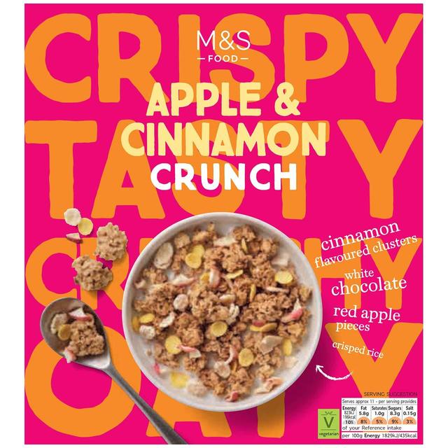 M&S Apple & Cinnamon Crunch   500g