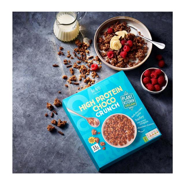 M&S High Protein Vegan Chocolate Crunch   500g