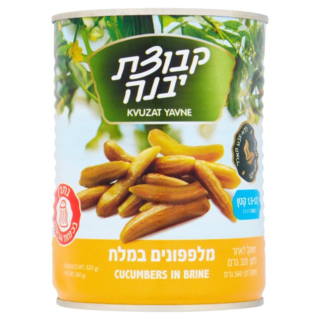 Kvuzat Yavne Cucumbers in Brine 13-17   560g