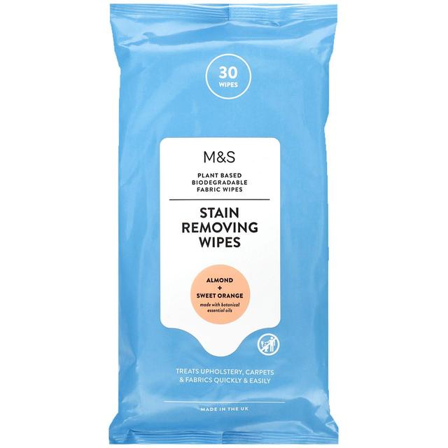 M&S Stain Removing Wipes   30 per pack