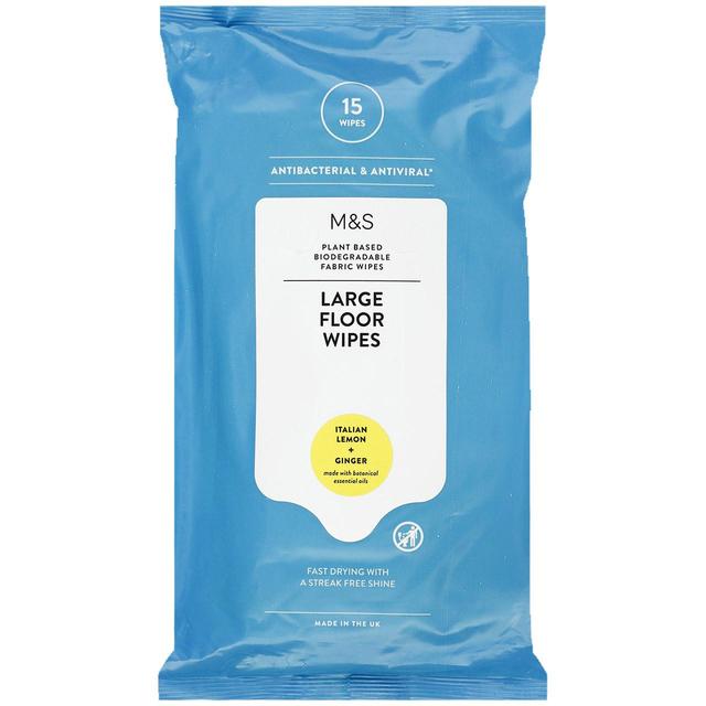 M&S Floor Wipes   15 per pack