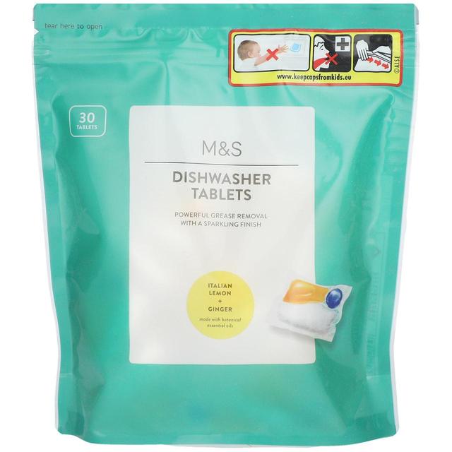 M&S Dishwasher Tablets   30 per pack