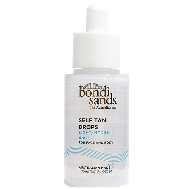 Bondi Sands Face and Body Drops Light/Medium   30ml GOODS M&S   