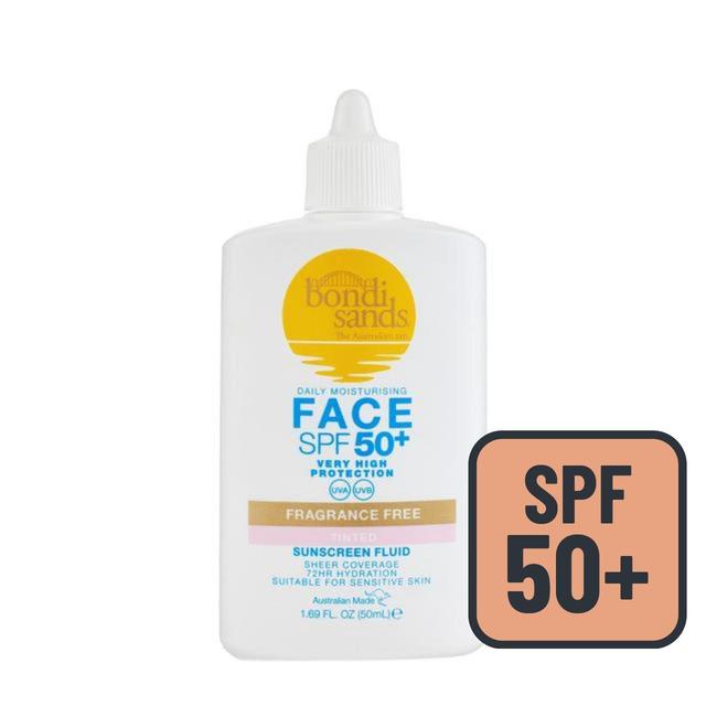 Bondi Sands Tinted SPF 50+ FF Face Tinted Matte Lotion GOODS M&S   