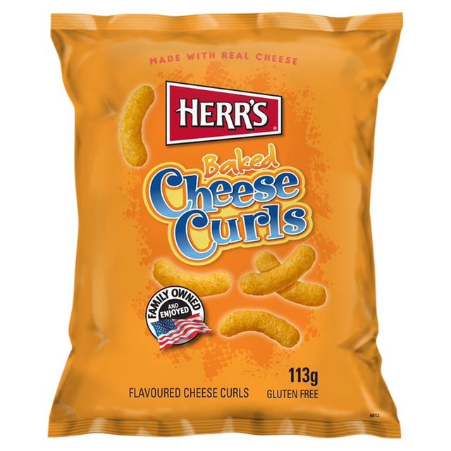 Herrs Regular Cheese Curls   113g GOODS M&S   